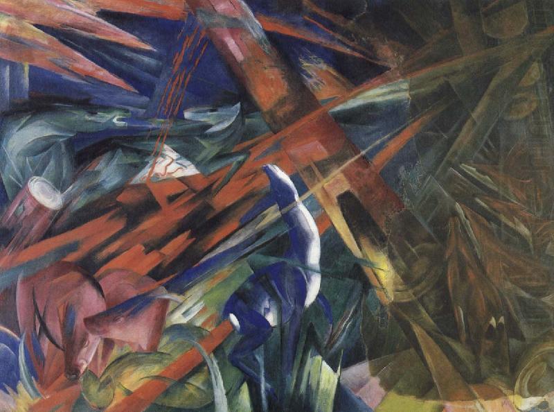 The fate of the animals, Franz Marc